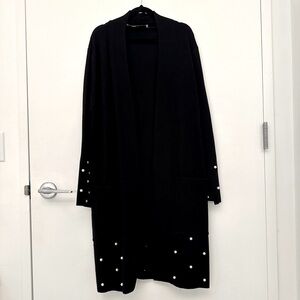 Zara Black Knit Cardigan